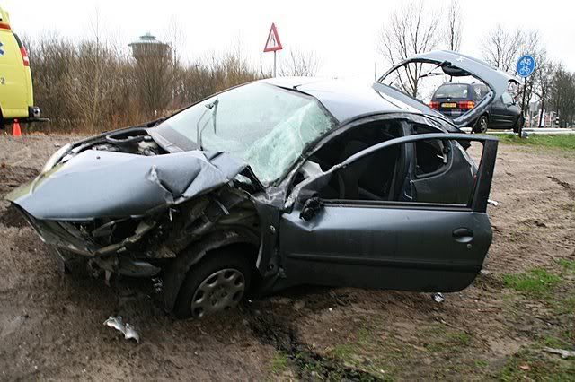 Blikwerk vervormd