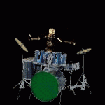 skeleton drummer Pictures, Images and Photos