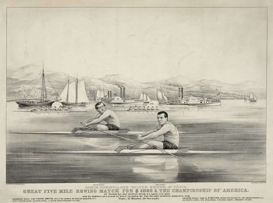 JAMES HAMMILL WALTER BROWN ROWING 13 X 19 INCH POSTER 판매