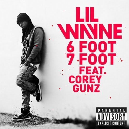 lil wayne 6 foot 7 foot album cover. lil wayne 6 foot 7 foot album