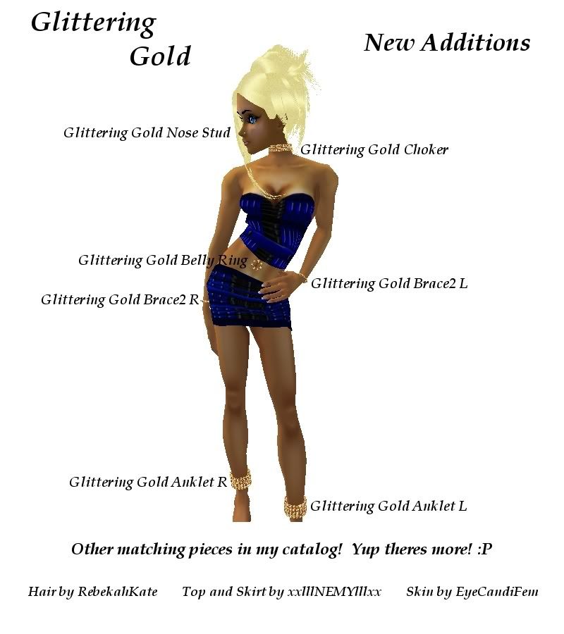RK~ Glittering Gold New Additions
