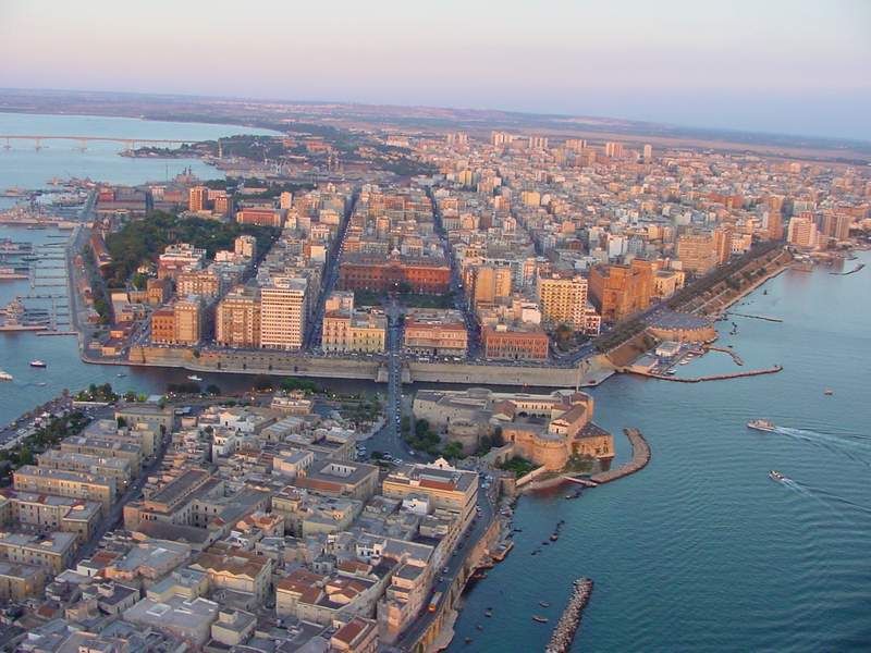 Taranto from the air