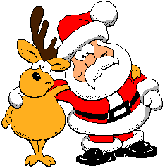 xsanta13.gif Santa abraza a Rudolph picture by carmencitarosa