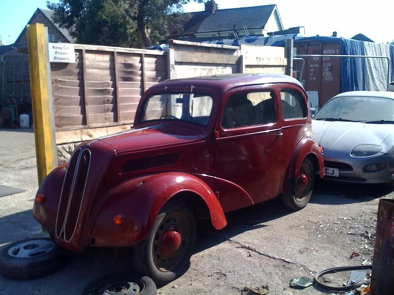  in wrk has just bought this 1956 pop with the intension to hot rod it