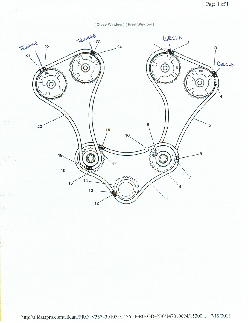 timing chain help please | Cadillac Owners Forum