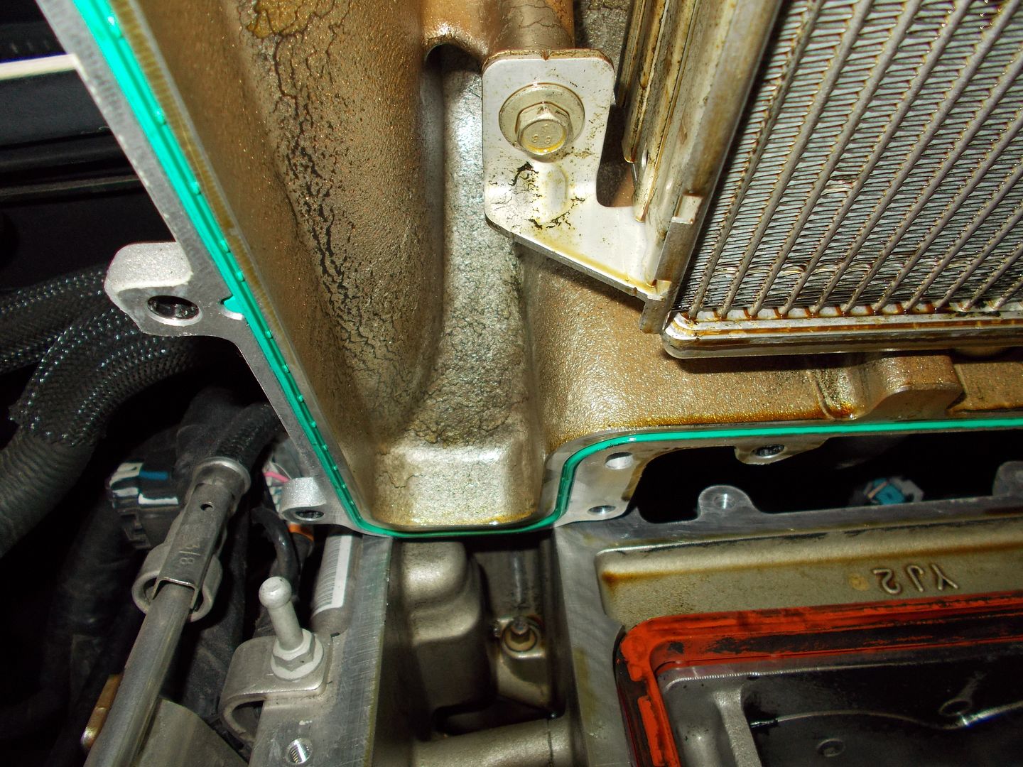 Oil ingestion in the blower housing and intercooler Cadillac Owners