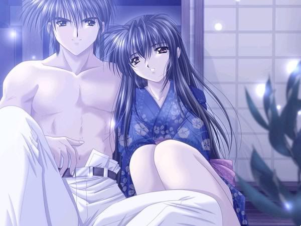 Anime hot couple Pictures, Images and Photos