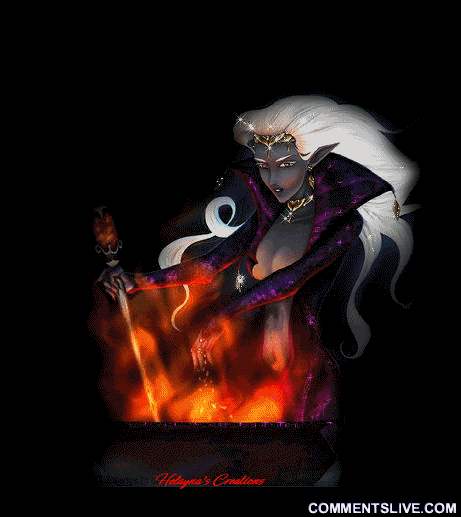FireWitch.gif Fire Witch image by slavedolphin