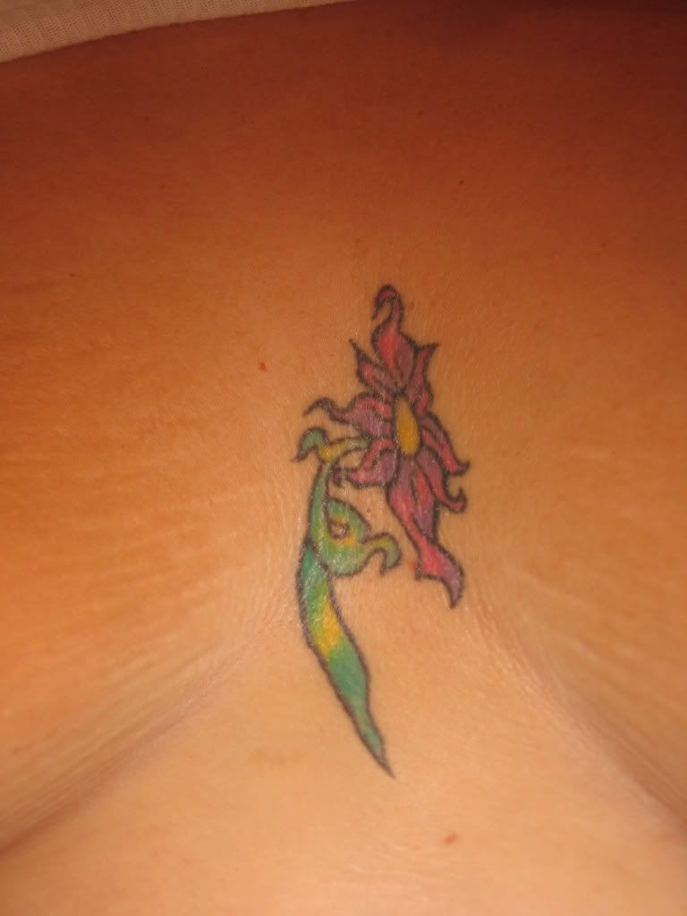 Wilted Daisy Tattoo Image