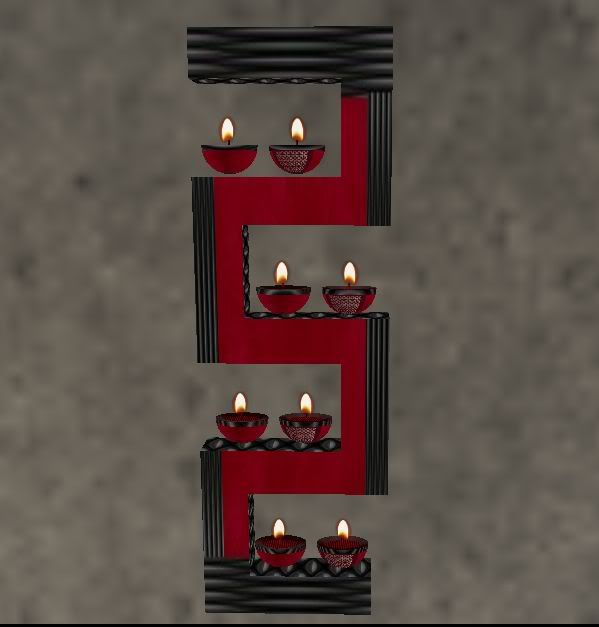 Wall Candle-Vamped-SS-01