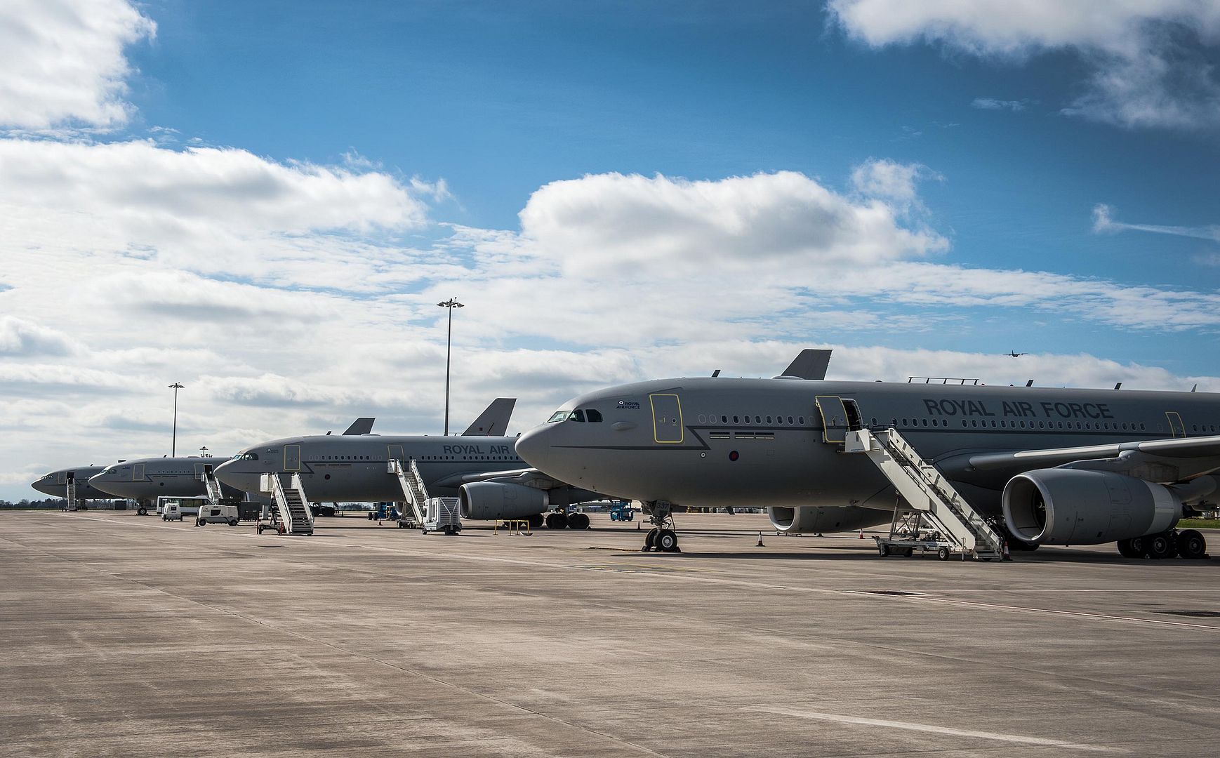 A330 Voyagers At RAF Brize Norton