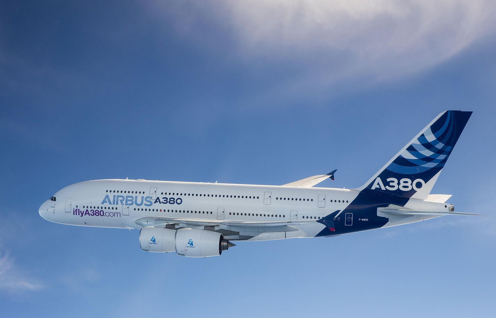 A380 In Flight