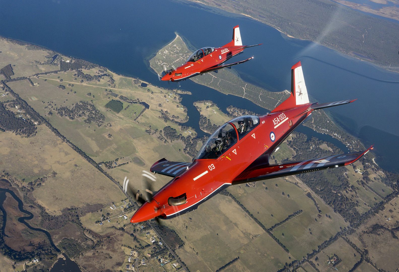 Lockheed Martin PC 21 First Flight