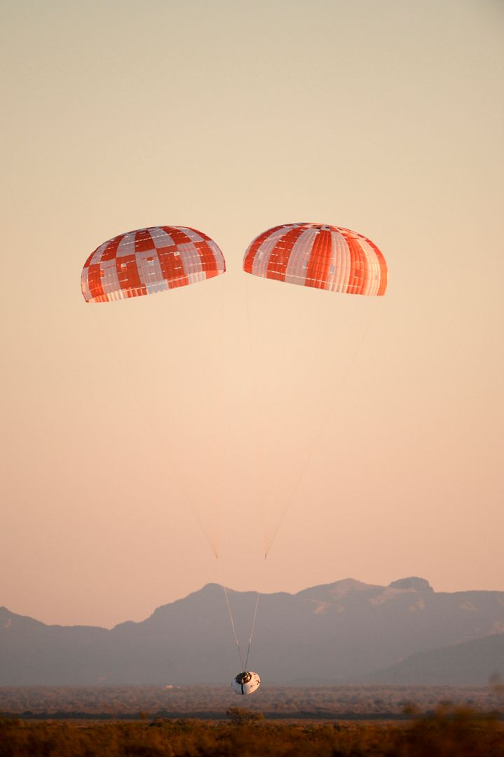 Orion Parachute Test2