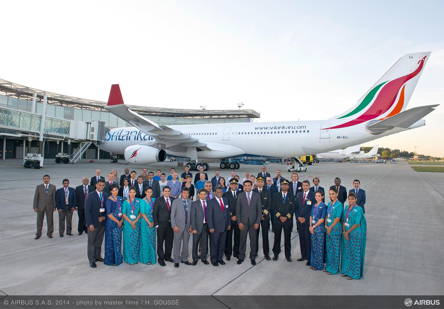 300 Delivery Ceremony To Srilankan Airlines