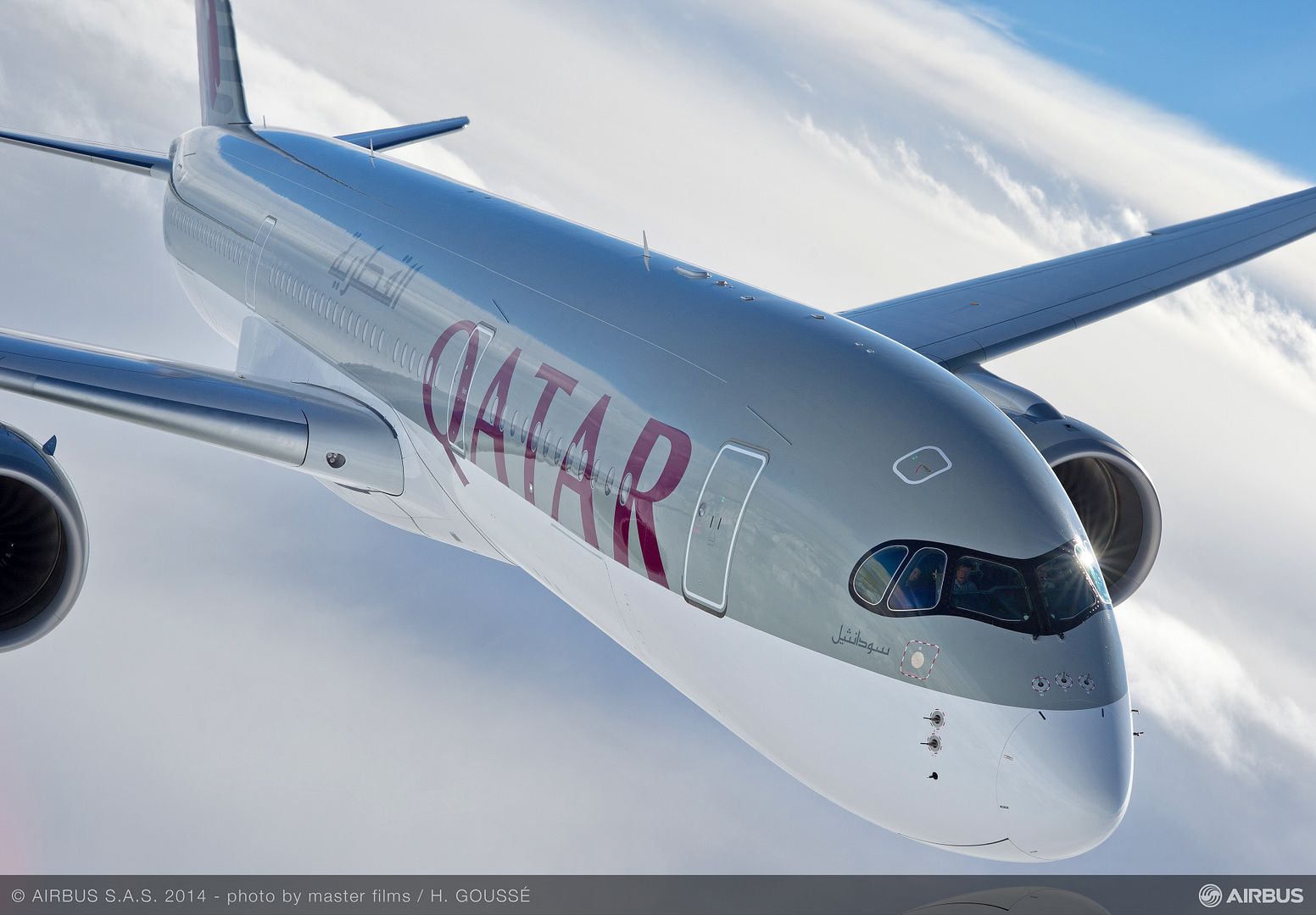 A350 XWB Qatar Airways In Flight 6