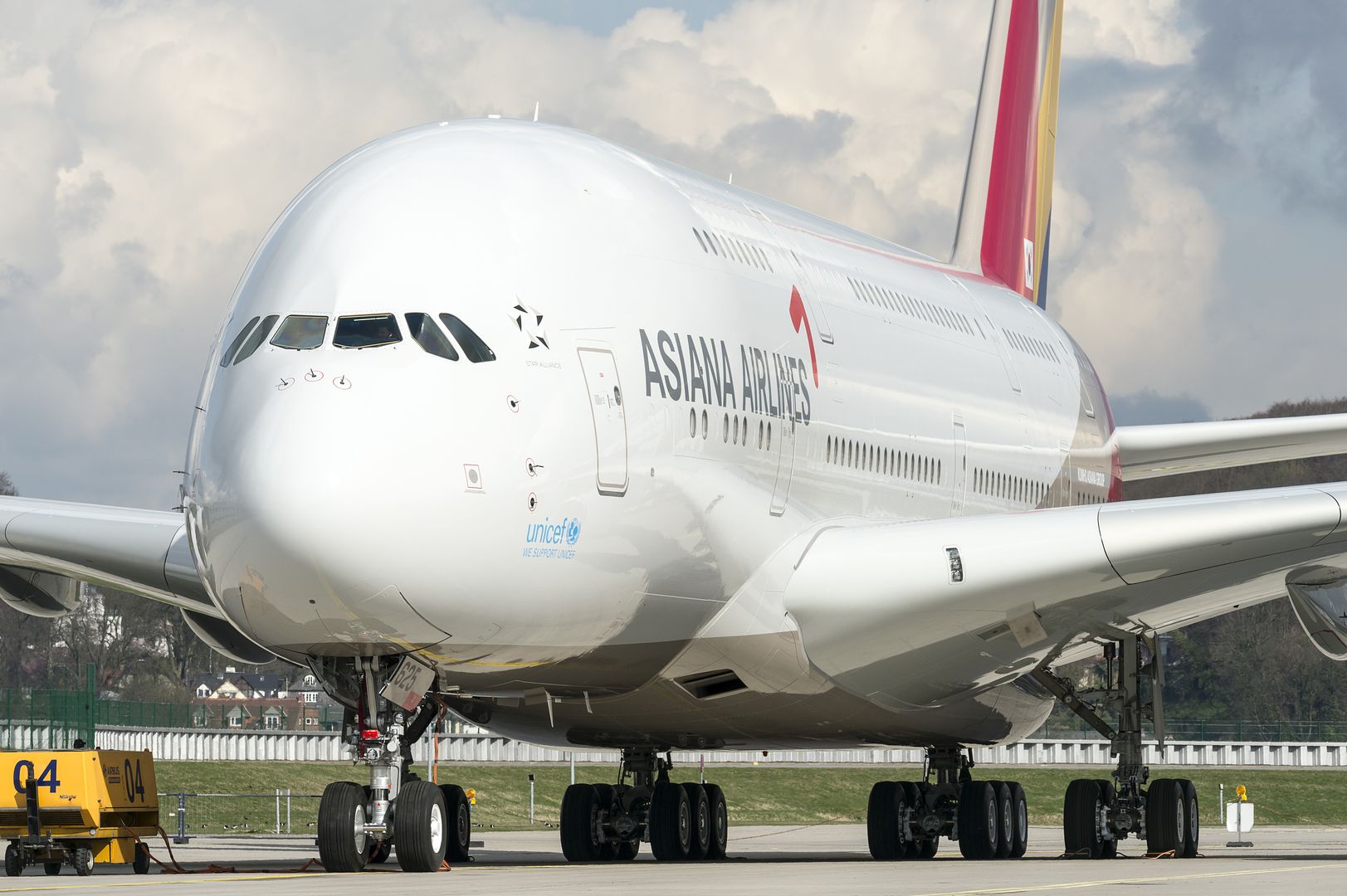 A380 Asiana Rollout
