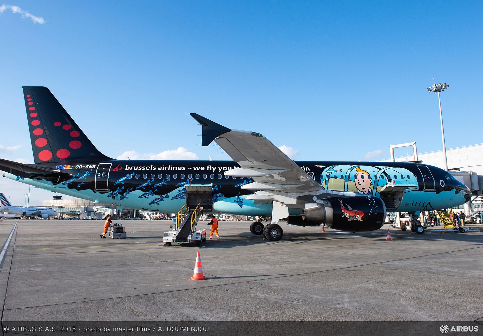 Brussels Airlines A320 Tintin Livery 2