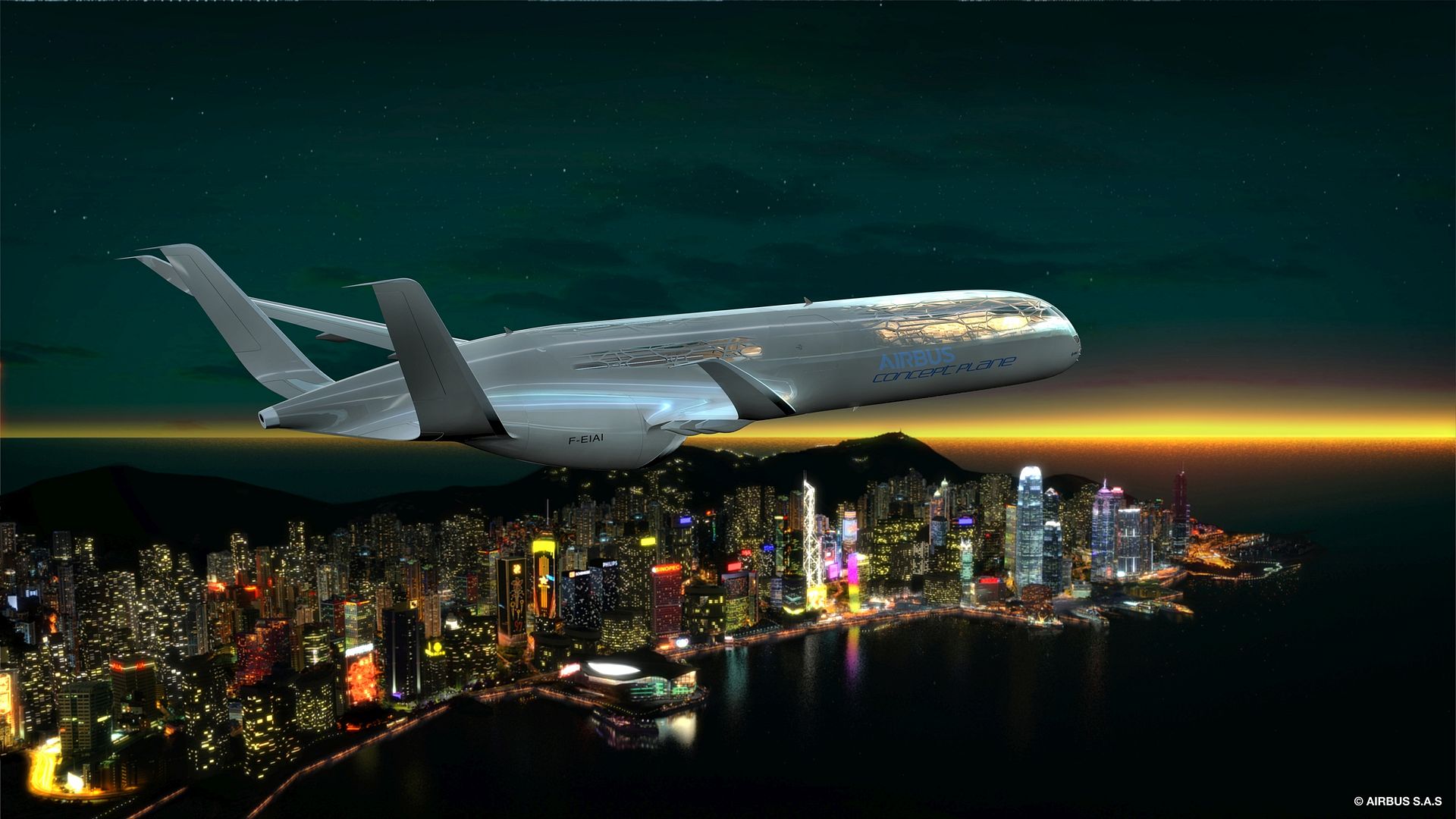 Concept Plane Hong Kong