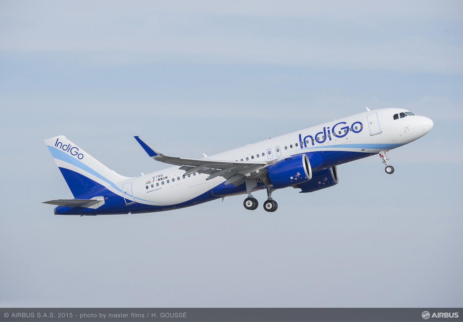 A320neo Indigo Take Off