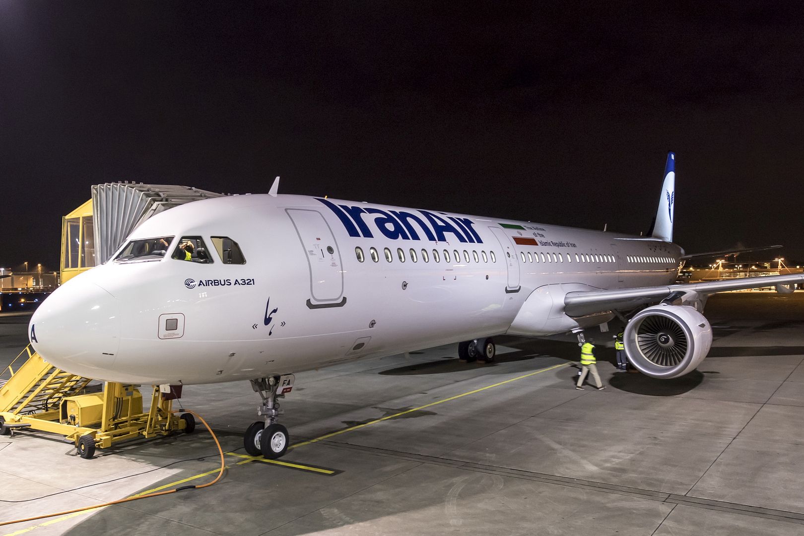 A321 IranAir In Hamburg