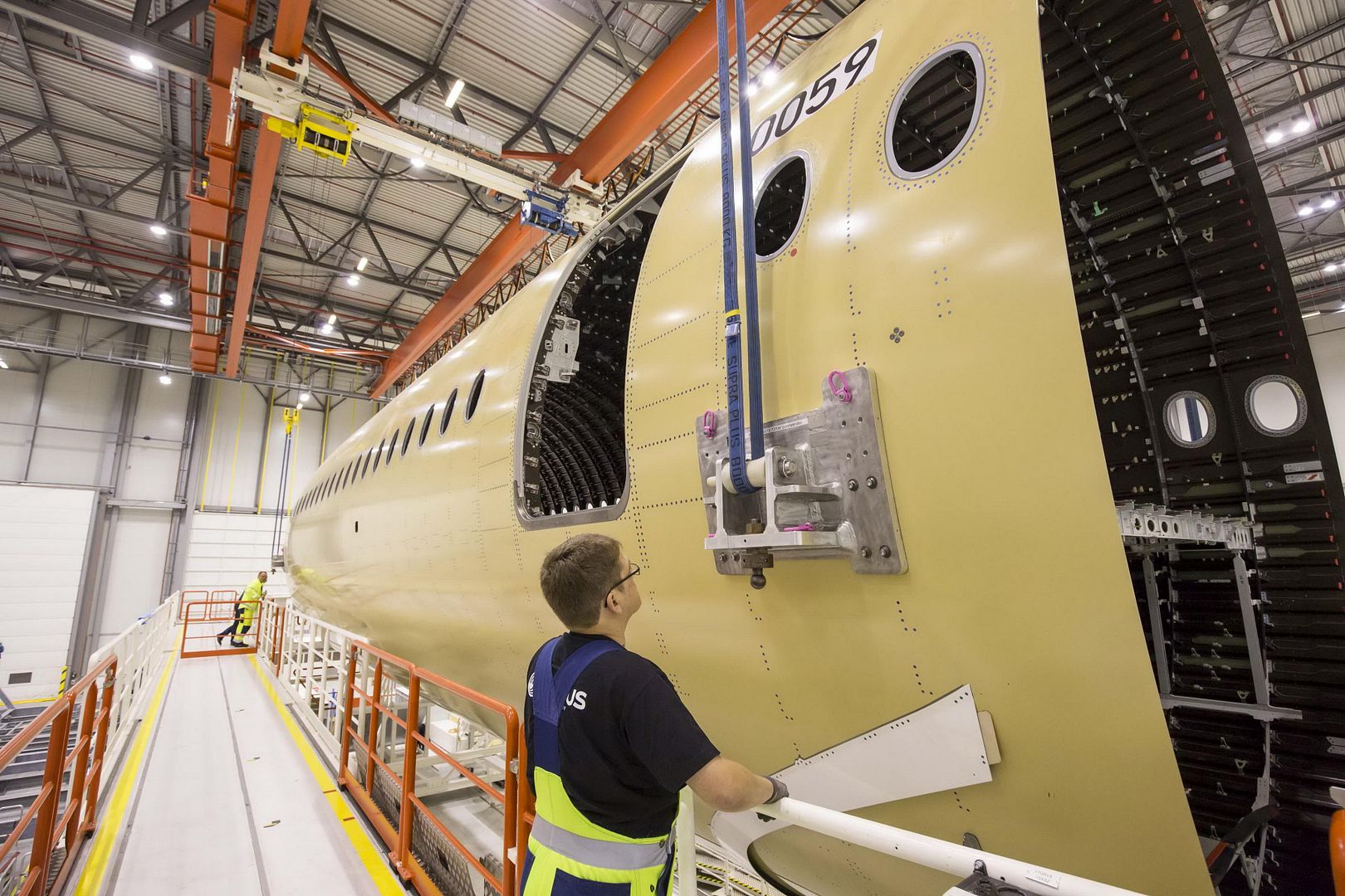 1000 1st Front Fuselage In Hamburg