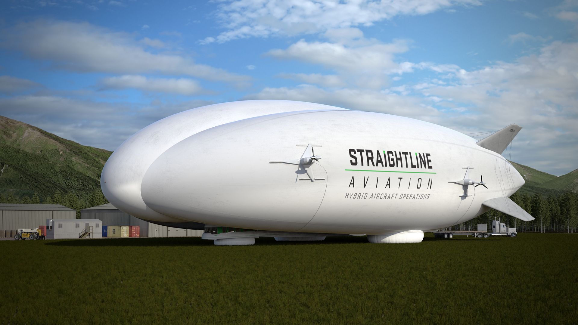 HybridAirship Straightline