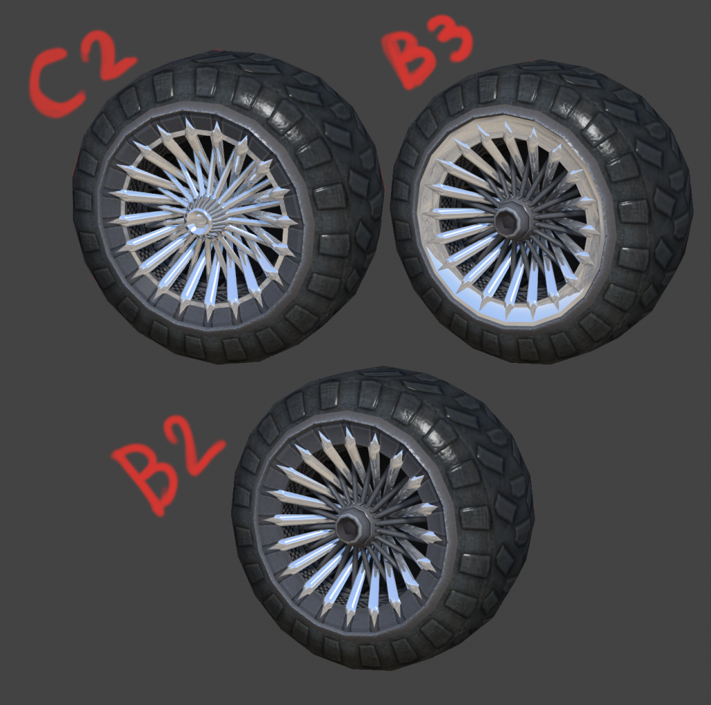 Harasser hubcaps Spoke Rims Player Studio Forums