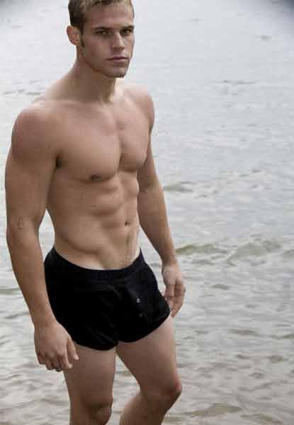 American Model Brock Harris,