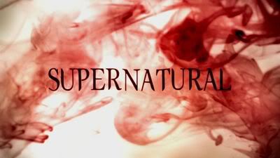 Supernatural season 5 title card blood