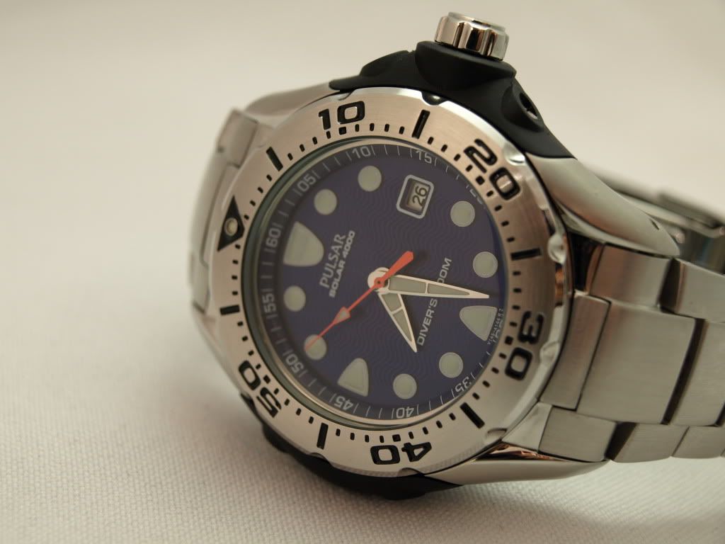 FS Pulsar Solar Diver PUA111 Blue Dial 100.00 SOLD