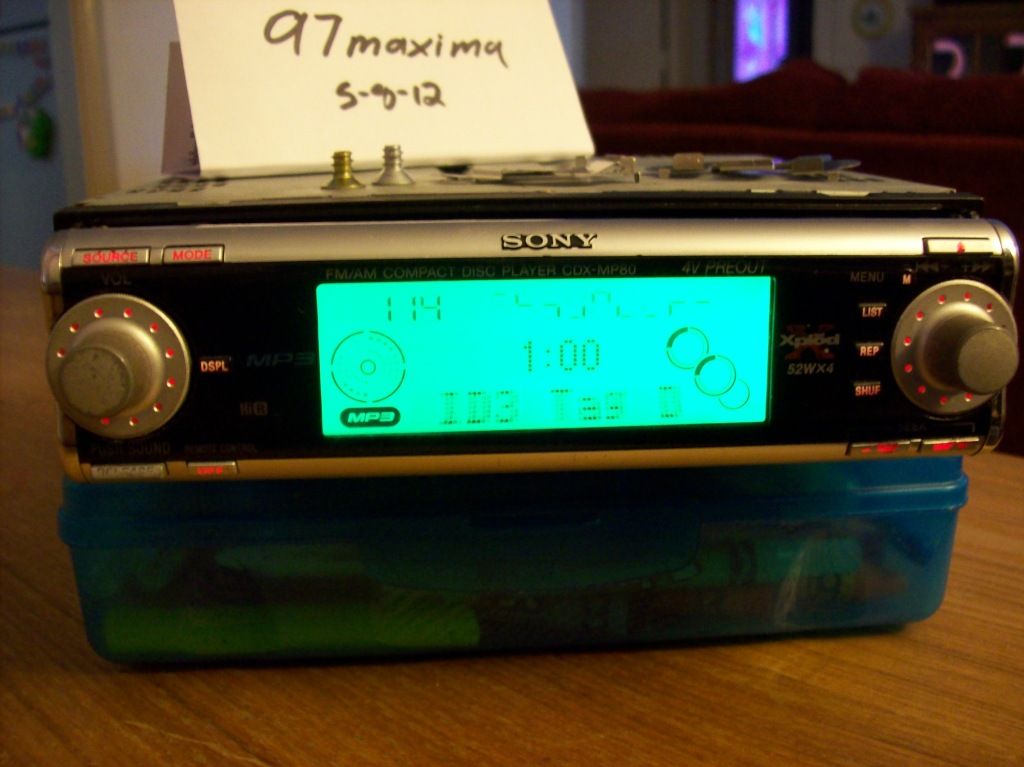 Fs-Sony CDX-MP80 - For Sale: Car audio related equipment only - #1 Car
