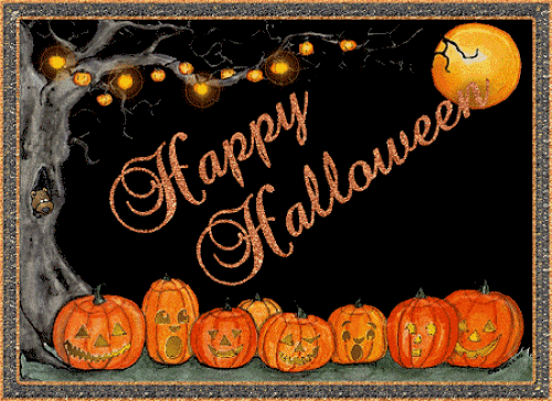 HappyHalloweenAnimatedPumpkins.gif Happy Halloween image by awinkler1963