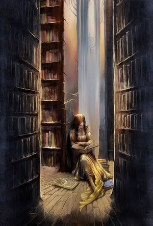 books and fantasy photo: girl and her books book_of_romance_by_breathing2004.jpg