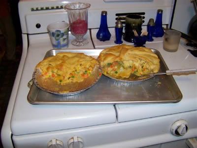 chicken pot pies