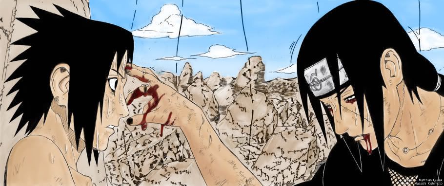 sasuke kills itachi simulacrum