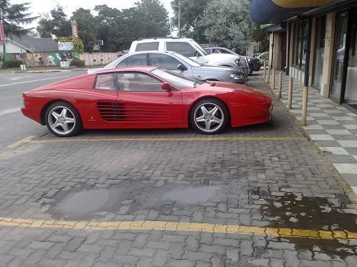 Ferrari in Sandton