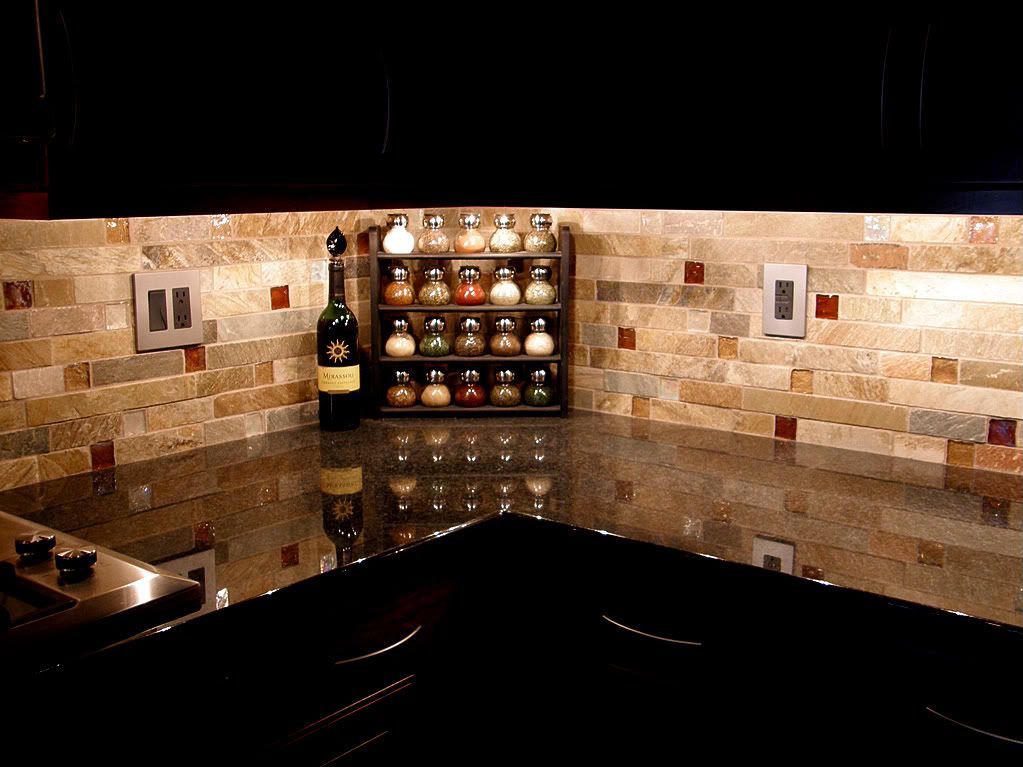 Flagstone Backsplash