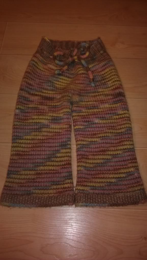 WSK "Chocolate Rainbow" longies ppd *Reduced* WSK "Chocolate Rainbow" longies ppd *Reduced*