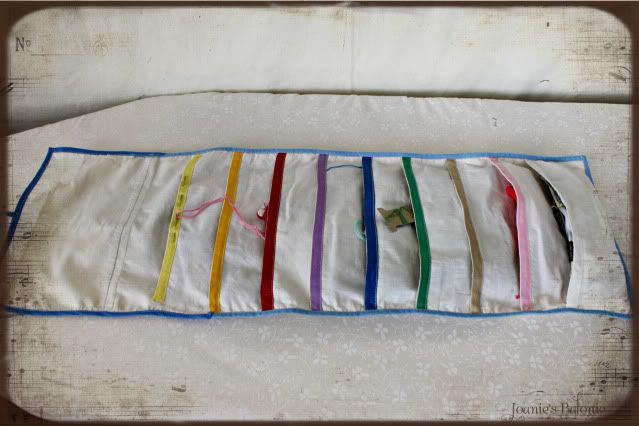 rainbow colored pockets