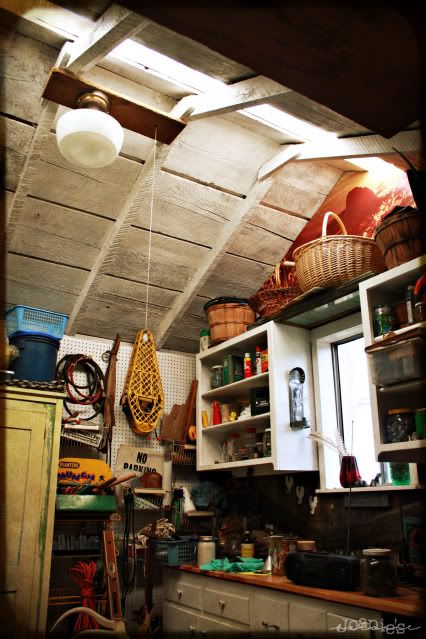 inside chicken house