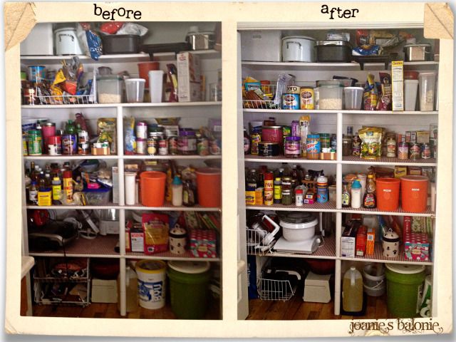 pantry before and after