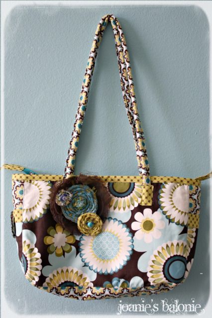 floral purse
