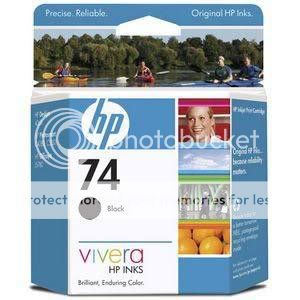 HP 74 Black Ink Cartridge Pictures, Images and Photos