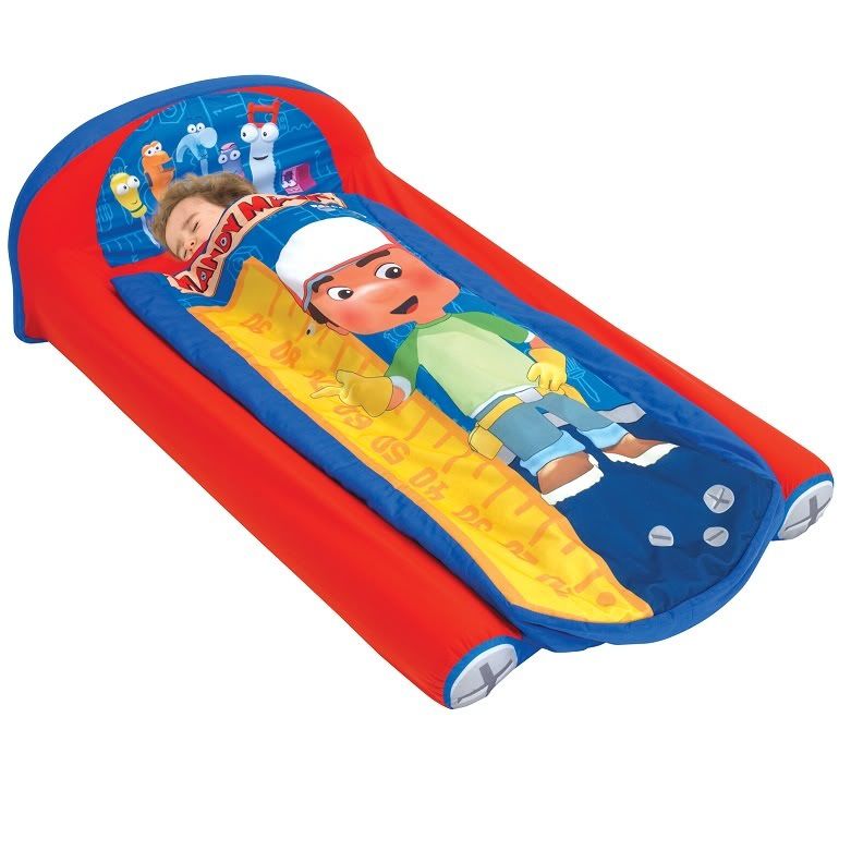 HANDY MANNY READY BED INFLATABLE SLEEPING AIR BAG NEW | eBay