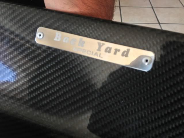 Carbon Fiber Bys Backyard Special Wing Spoiler For Eg Honda Tech
