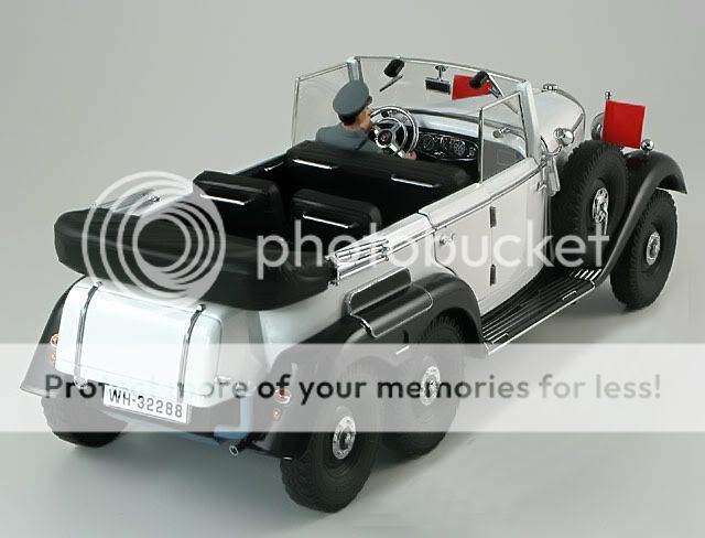 18 Signature Models Mercedes G4 Cabrio 1938 White  